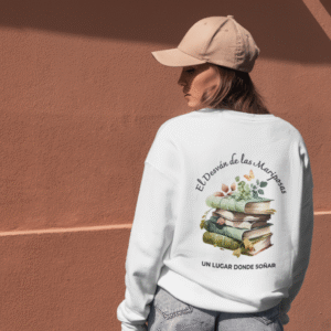 Sudadera Libros y Mariposa